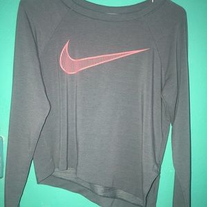 Nike cropped sweater